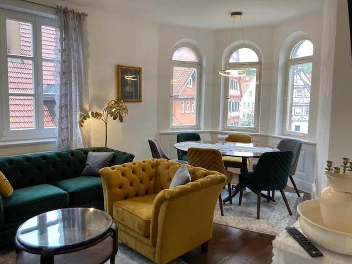 Ferienwohnung Grete Münsingen Buitenkant foto